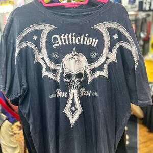 Affliction y2k shirt